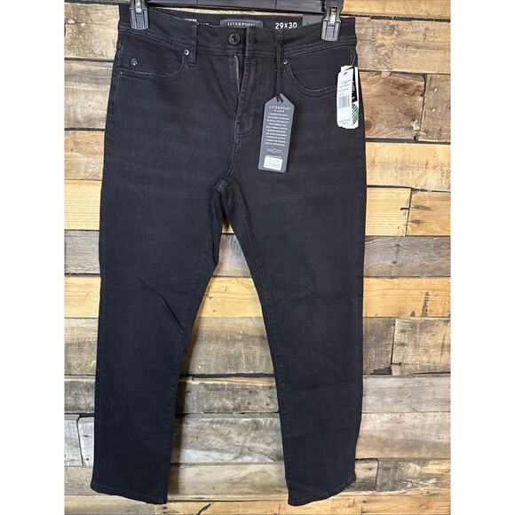 Men's Liverpool Kingston Modern Straight Jeans Bullet Dark Size 29x30